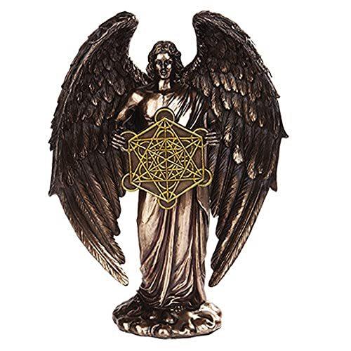 Metatron Angel Orthodox Religious Bronze Finish Statue Figurine by PTC 並行輸