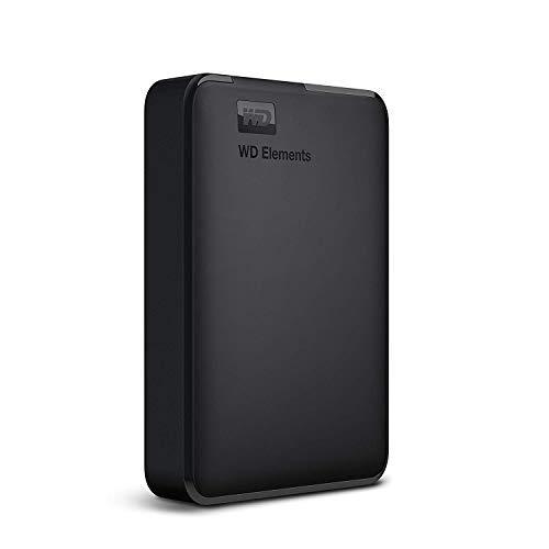 WD ポータブルHDD 5TB USB3.0 ブラック WD Elements Portable 外付け 