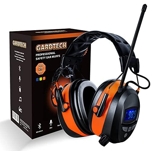 刈り取り用のBluetoothラジオ付き安全イヤーマフ29db産業耳聴覚保護耳マフスノイズキャンセルワイヤレスヘッドフォン2023アッ 並行