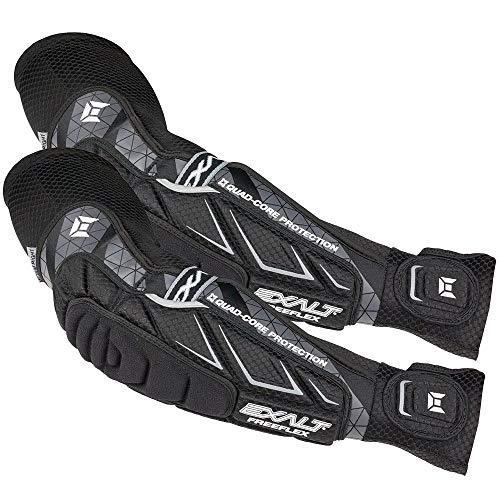 ExaltペイントボールFreeflex膝パッド???ブラック S