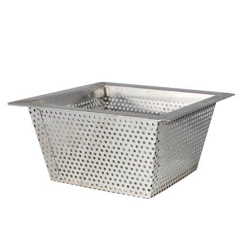 Excellante　Commercial　Floor　10　Drain　Strainer　Steel　304　Stainless　0.8Mm