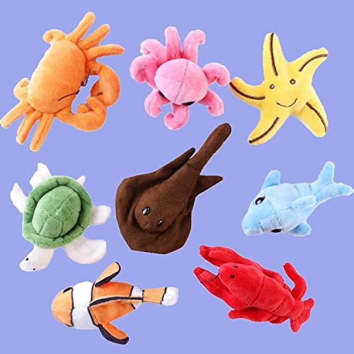 Plush Soft Stuffed Ocean Sea Animals Playset with Plush Shell Packag 並行輸入｜selectshopwakagiya｜04