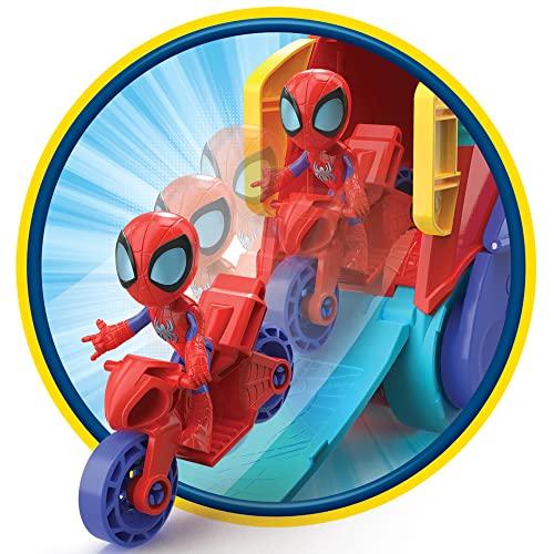 Marvel Spidey and His Amazing Friends Spider Crawl-R 2-in-1 本社プレイセット 並行輸入｜selectshopwakagiya｜12