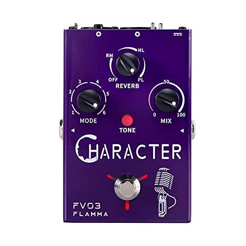 FLAMMA FV03 ボーカル エフェクト ペダル ディレイ リバーブ 