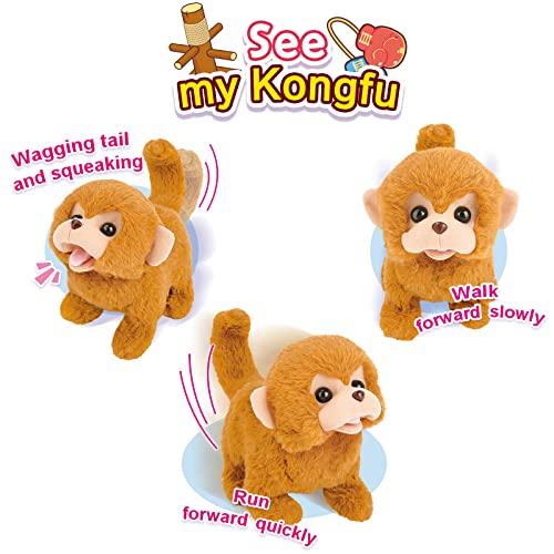 Lelia 電動ぬいぐるみ サル 歩く 尻尾をきしむインタラクティブおもちゃ こどもの日や誕生日プレゼントに サル 並行輸入 Zxc5dd0350bc4 Selectshopwakagiya 通販 Yahoo ショッピング