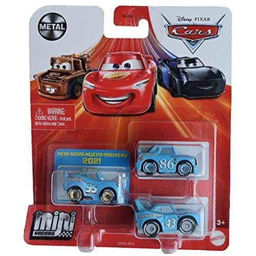 ディズニー ピクサー カーズ 3パック ミニレーサー ディノコシリーズ 並行輸入 並行輸入