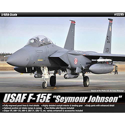 アカデミー 1/48 アメリカ空軍 F-15E ストライクイーグル シーモア・ジョンソン プラモデル 12295