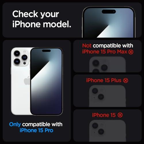 Spigen EZ Fit ガラスフィルム iPhone 15 Pro 用 貼り付けキット付き iPhone15Pro 対応 保護 フィ 並行輸入｜selectshopwakagiya｜02