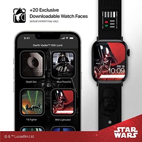 スターウォーズ ダースベイダー 3D スマートウォッチバンド 公式ライセンス商品 Apple Watchの全サイズとシリーズに対応 (時 並行輸入｜selectshopwakagiya｜06