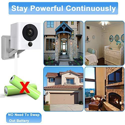 SIOCEN 13FT 2パックUSB電源延長ケーブルWyze Cam用WyzeCam Pan YI Cam YI Dome Home  並行輸入｜selectshopwakagiya｜06