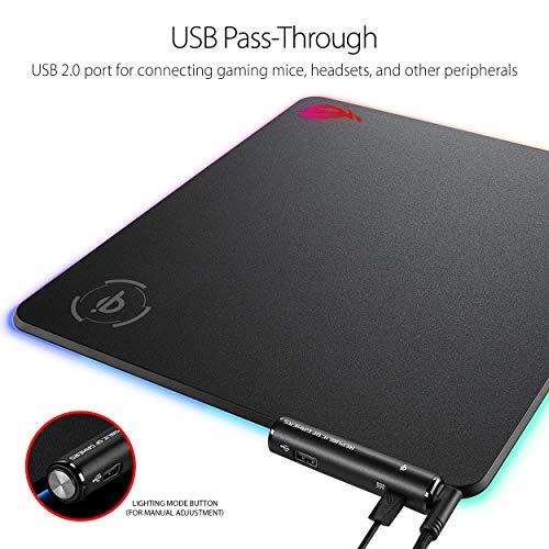 ASUS ROG Balteus Qi バーティカル ゲーミング マウス パッド 