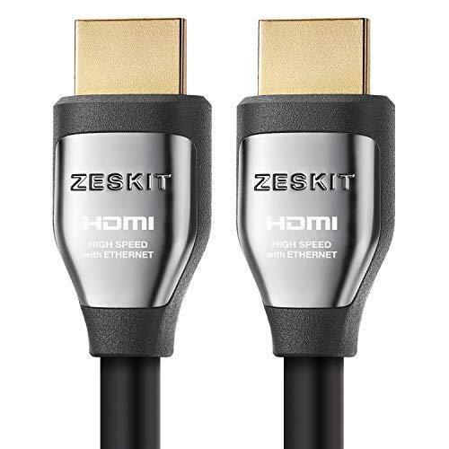 4K HDR HDMIケーブル50cm 2本パック Zeskit Cinema Plus 28AWG 4K 60Hz 4:4:4 HDCP 2
