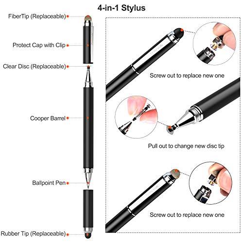 Capacitive Stylus Pen with Ballpoint Pen Writing Penyeah 4-in-1 Touc 並行輸入｜selectshopwakagiya｜03