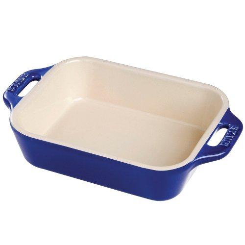 【訳あり】 Staub - Blue Dark 40508-594 Blue Dark  23cm x 33cm  Baking-Dishes 皿
