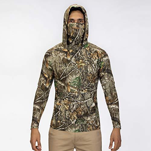 Hurleyハーレー メンズ QUICKDRI REALTREE HOODED リアルツリー ラッシュガード 長袖ラッシュパーカー US M日本L