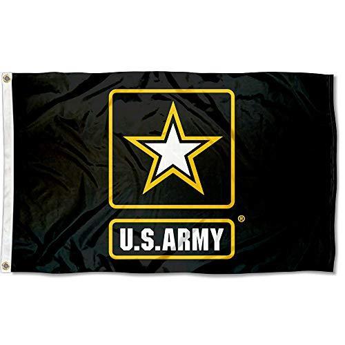 College Flags & Banners Co. アメリカ陸軍スターロゴ マークフラッグ