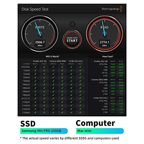 ACASIS 40Gbps M.2 NVME SSD エンクロージャ NVME PCIe B+M M-Key