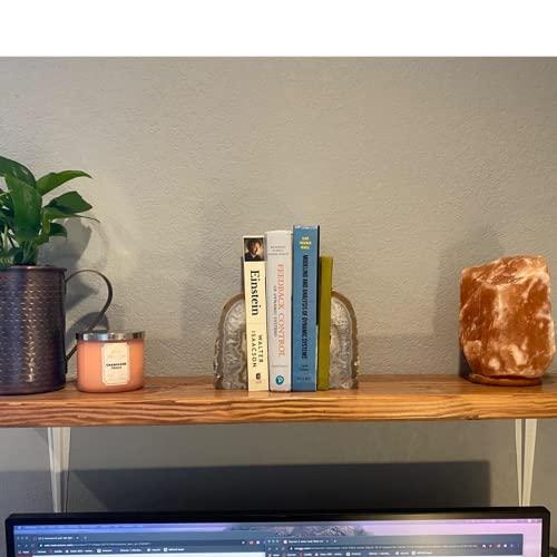 アゲート・瑪瑙のブックエンド ゴム製緩衝付き 2-3LBS. AgVNKdd_ee