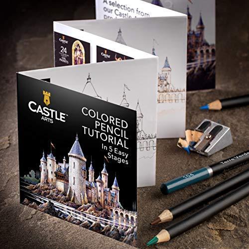 Castle Art Supplies 120 Colored Pencil Set for artists  featuring 'soft se｜selectshopwakagiya｜05