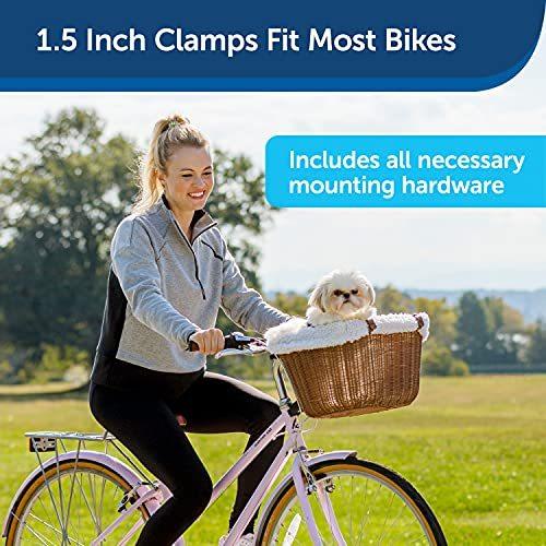 Solvit 62331 Tagalong Wicker Bicycle Basket by Solvit