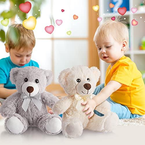 14 Inches Christmas Bear Plush Stuffed Animals Cute Soft Bears Bulk 並行輸入 - 3