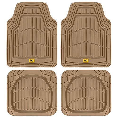 Caterpillar 高耐久無臭ゴムフロアマット ベージュ CAMT-1004-BG 並行輸入