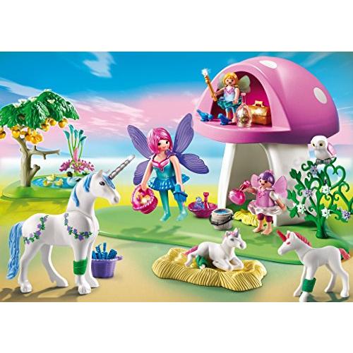 プレイモービルPLAYMOBILR PLAYMOBIL Fairies with Toadstool House Building Ki 並行輸入｜selectshopwakagiya｜02