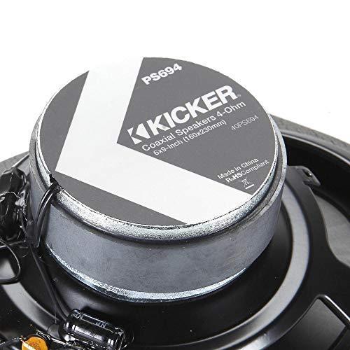 受発注 Kicker 40PS694 6 x 9 2-way Marine Speakers by Kicker