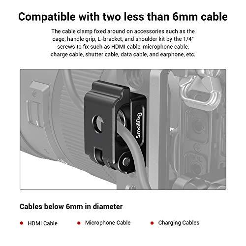 SmallRig ユニバーサルスプリングケーブルクランプ (2個) MD2418 並行輸入｜selectshopwakagiya｜02