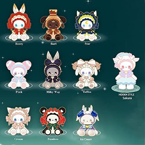 エマシークレットフォレストブラインドボックスカワイイフィギュアアクションランダムコレクションかわいいモデルの誕生日プレゼント推測ブライン 並行輸入 