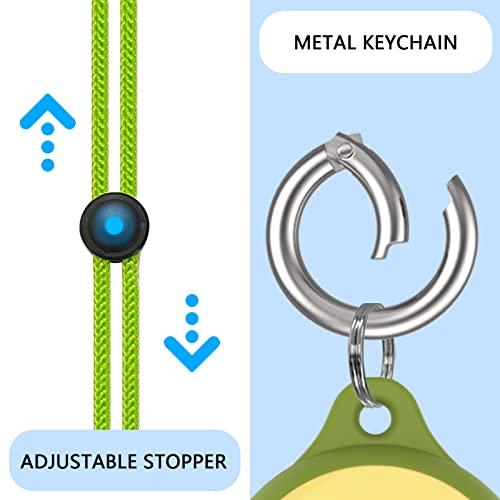 エアタグ。ホルダー キッズ ネックレス 長さ調節可能 かわいいカートゥーン エアタグ 4個パック ホルダー ソフトシリコン 肌に優しい  並行輸入｜selectshopwakagiya｜04