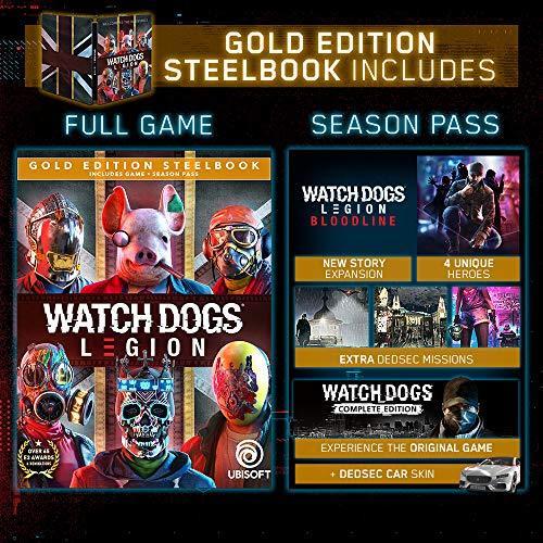 Watch Dogs Legion: Gold Steelbook Edition 輸入版:北米 - PS4 並行輸入 並行輸入｜selectshopwakagiya｜02