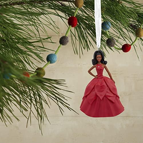 インターネットサイト Hallmark Mattel Black Holiday Barbie 2022 Christmas Ornament 0003HCM 並行輸入
