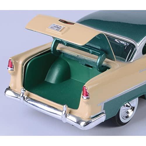 驚きの価格  1955 Chevy Bel Air、グリーン - Motormax 73229 - 1/24スケール ダイカストモデル トイカー 並行輸入