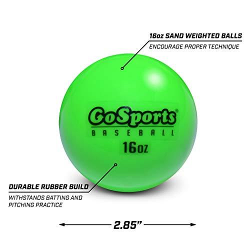 ブルームバーグ GoSports 2.85インチ トレーニング用加重野球ボール - あらゆるスキルレベルのヒッティング&ピッチングトレーニング - パワ 並行輸入