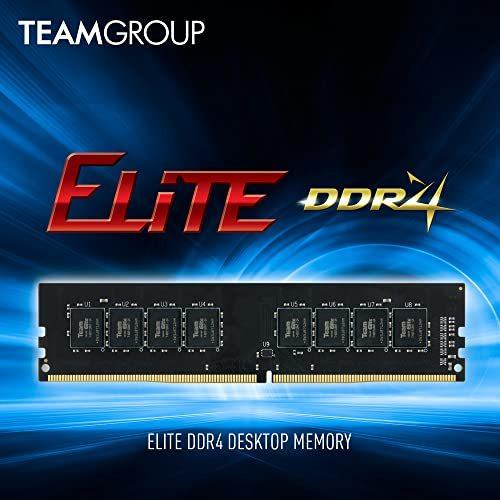 TEAMGROUP Elite DDR4 32GB キット 2 x 16GB 3 200MHz PC4-25600 CL22 ア｜selectshopwakagiya｜05