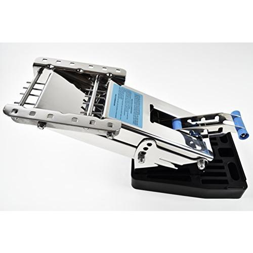 MARINE CITY 304 ステンレススチール 船外モーターブラケット 最大20HP