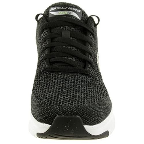 スケッチャーズアーチフィットパラダイムブラック/ホワイト11.53E-エクストラワイド 並行輸入 Wide