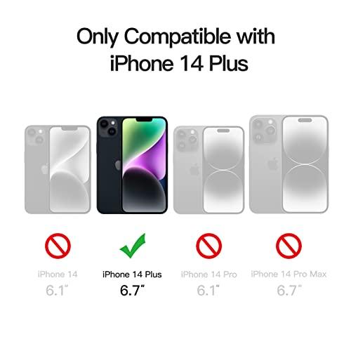JEDirect iPhone 14 Plus 6.7インチ用 マグネット ケース MagSafeに対応 半透明のマット背面 薄型 耐衝 並行輸入｜selectshopwakagiya｜02
