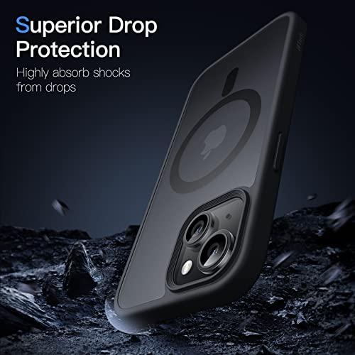JEDirect iPhone 14 Plus 6.7インチ用 マグネット ケース MagSafeに対応 半透明のマット背面 薄型 耐衝 並行輸入｜selectshopwakagiya｜05