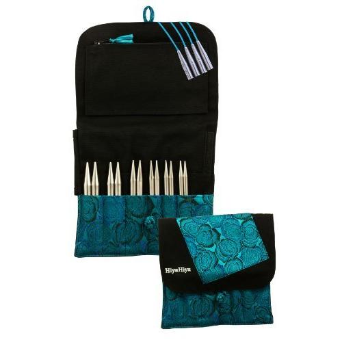 HiyaHiya Interchangeable 5 inch 13cm Sharp Steel Knitting Needle Set; La :zxcD1A928F568B4689:SELECTSHOPWakagiya