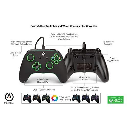 パワーエー　XBOX ONE / PC対象 コントローラー　スペクトラ限定版　/　PowerA Spectra Enhanced Ill 並行輸入｜selectshopwakagiya｜05