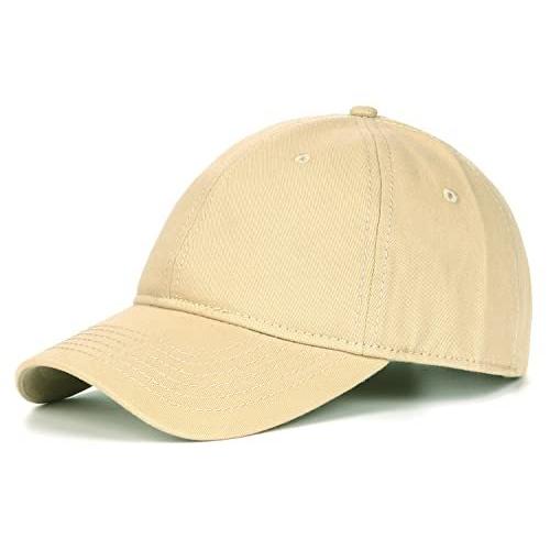 ZyliooオーバーサイズXXL100％コットンベースボールキャップビッグヘッド用ラージハット23.5-25.5構造化バックルブランクお 並行輸入