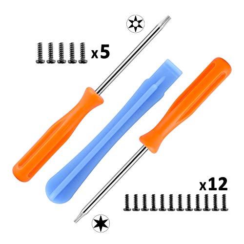 eXtremeRate Open Shell Tools Torx T8H T6 Screwdrivers Original Screw 並行輸入｜selectshopwakagiya｜06