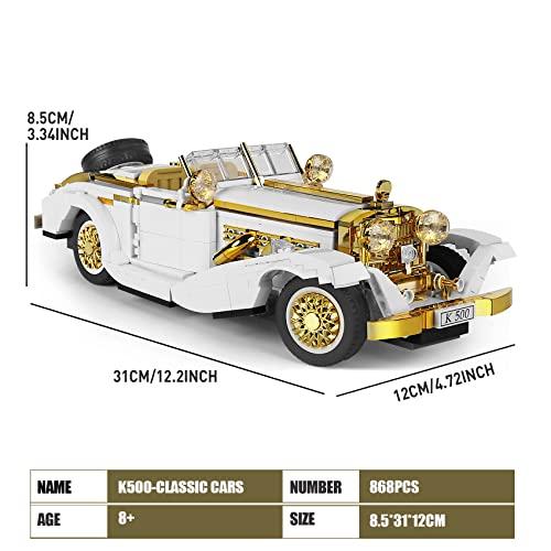 Mould King 10003 クラシックカー組み立てキット MOC 組み立てブロック 