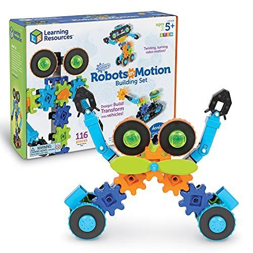 Learning Resources Gears！ギア！ギア！ Robots in Motion Building Set Robot 並行輸入