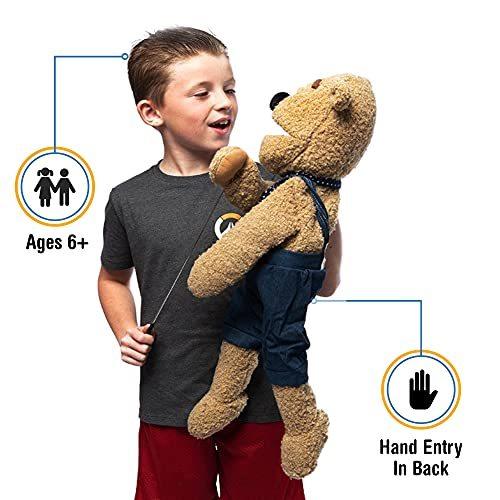 28インチ Silly Bear アームロッド 全身 腹話術スタイル 動物パペット Silly