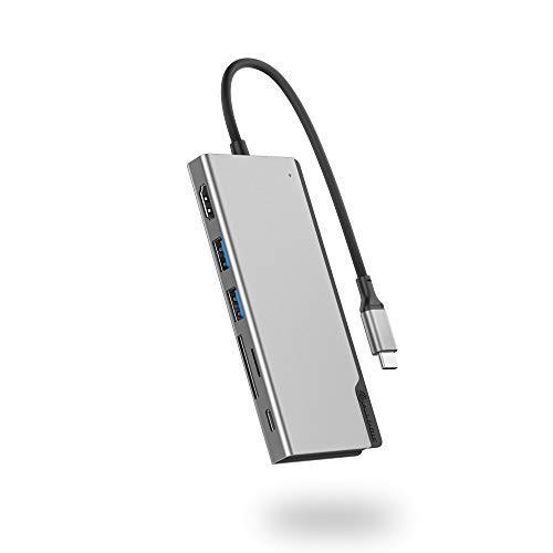 ALOGIC USB C???6-in-1???4K HDMI?2 USB 3.0?1 USB C ???& 100W?????????????/S