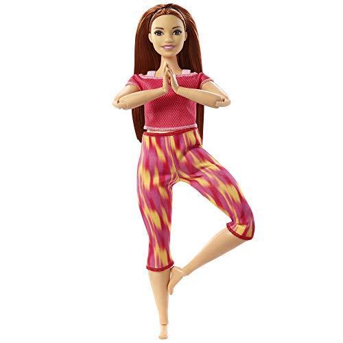 売れ筋アイテムラン Barbie Made to Move Doll Curvy with 22 Flexible Joints Long Straig 並行輸入