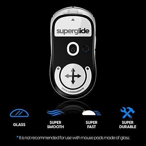Superglide マウスソール for Logicool Gpro X Superlight マウスフィート [ 強化ガラス素材 ラ 並行輸入｜selectshopwakagiya｜03